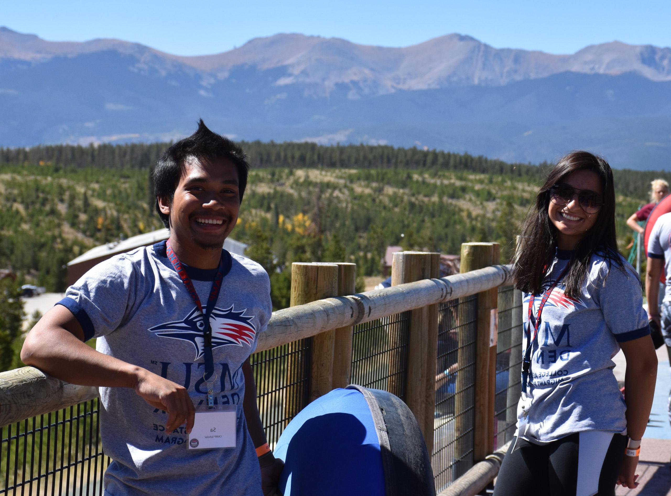 CAMP students at CAMP retreat