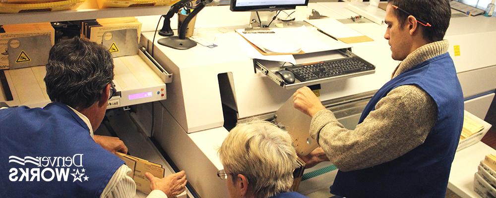 Photo of election workers