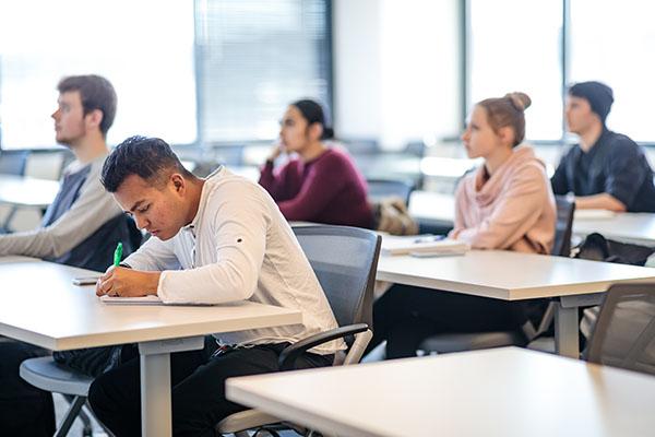 教室里的学生.