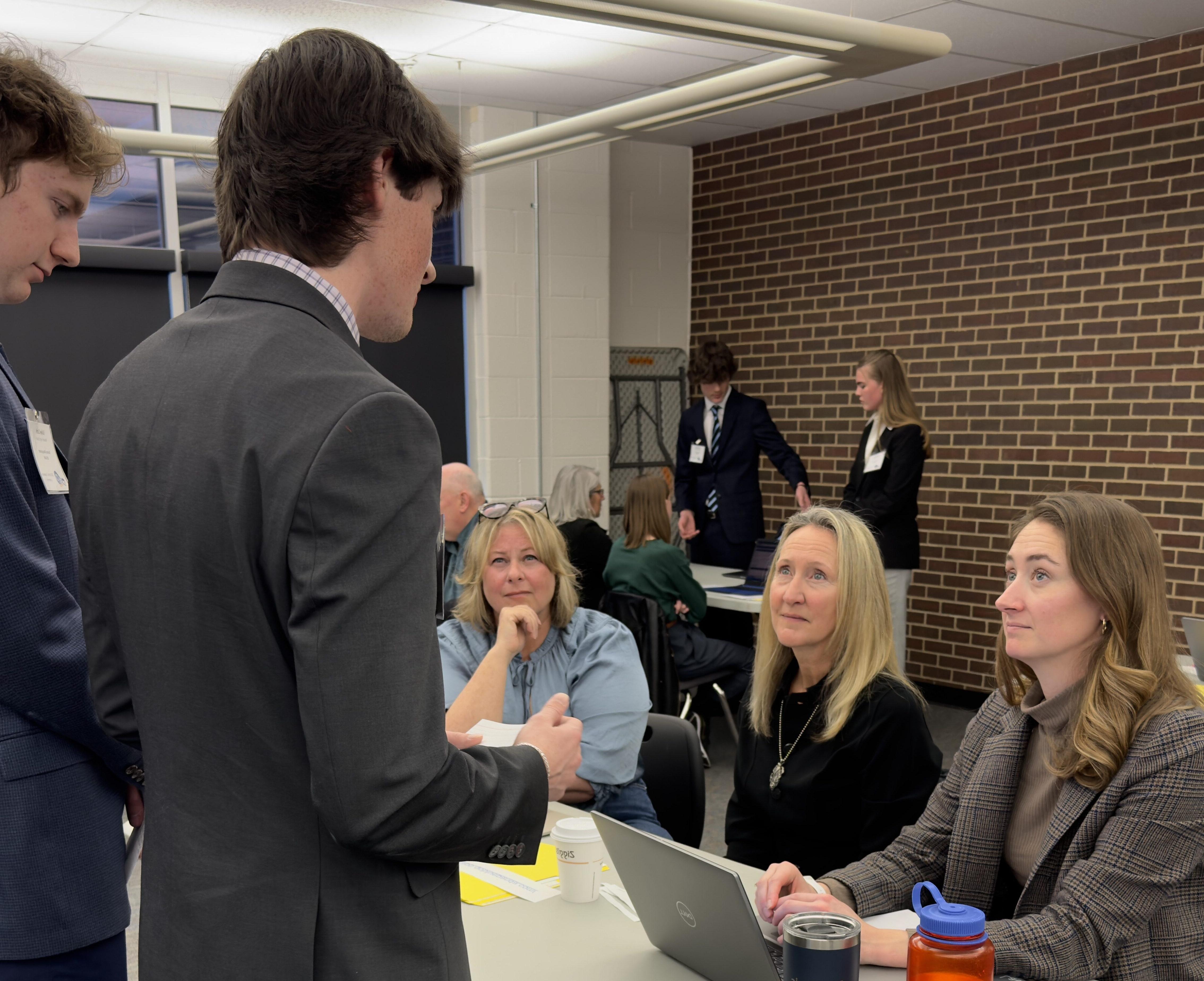 MSU Denver College of Business Faculty judge local FBLA and DECA competitions